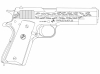 [タニオコバ] GM-7.5 M1911A1 MULE 刻印カスタム ヨーロッパ戦線記念モデル (新品)