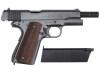 [WA] コルト M1911A1 ガバメントモデル ミリタリー刻印 SCW2 木製グリップ/塗装カスタム (中古)