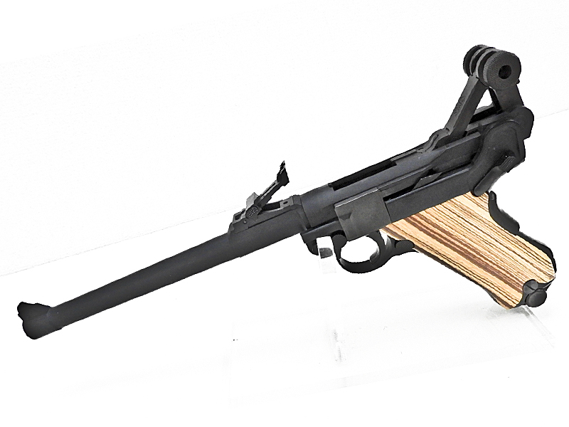 タナカ] ルガーP06 M1906 Version 8インチ ABS ガスガン 木製グリップ 