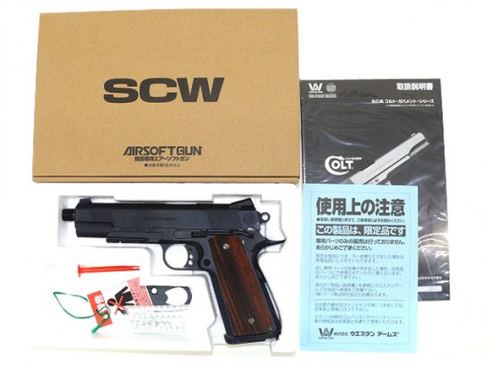 [WA] M1911A2 SOCOMテストピストル ガスブローバック BK (中古)