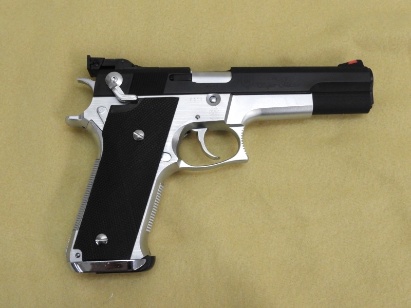 MGC] S&W M759 固定スライド シルバーフレーム ガンケース付 (中古