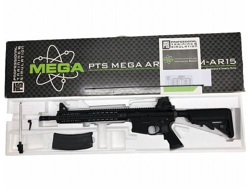 [PTS] Mega Arms MKM AR15 KWAエンジン搭載 ガスブローバック プチカスタム (中古)