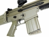 [東京マルイ] SCAR-H FDE 次世代電動ガン ダットサイト&グリップライトカスタム (中古)