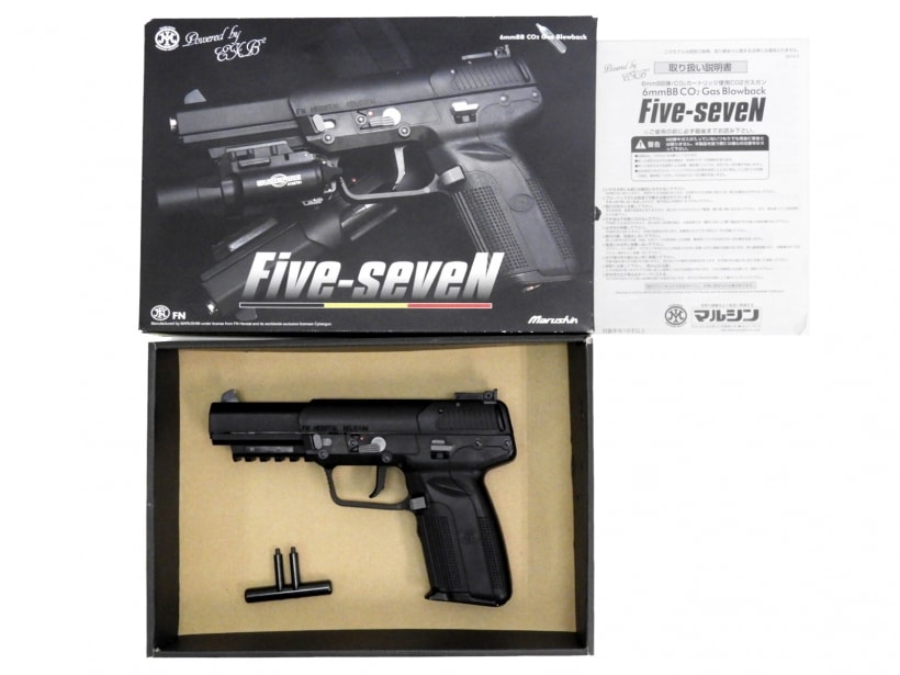 [マルシン] FN 5-7 CO2ブローバック 6mm 外箱インナーなし (中古)