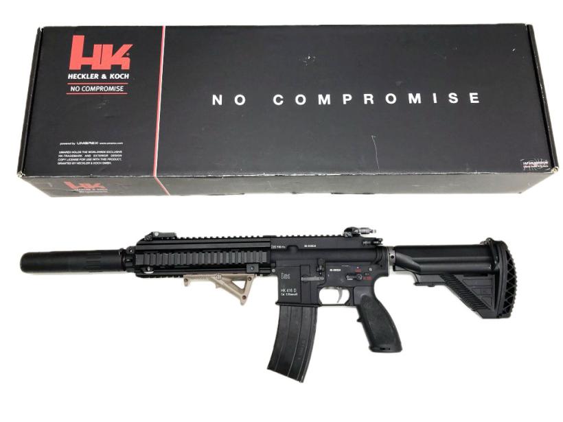 [VFC/UMAREX] HK416D Gen2 ガスブローバック JPver. QDサイレンサー＆ハイダーカスタム (中古)