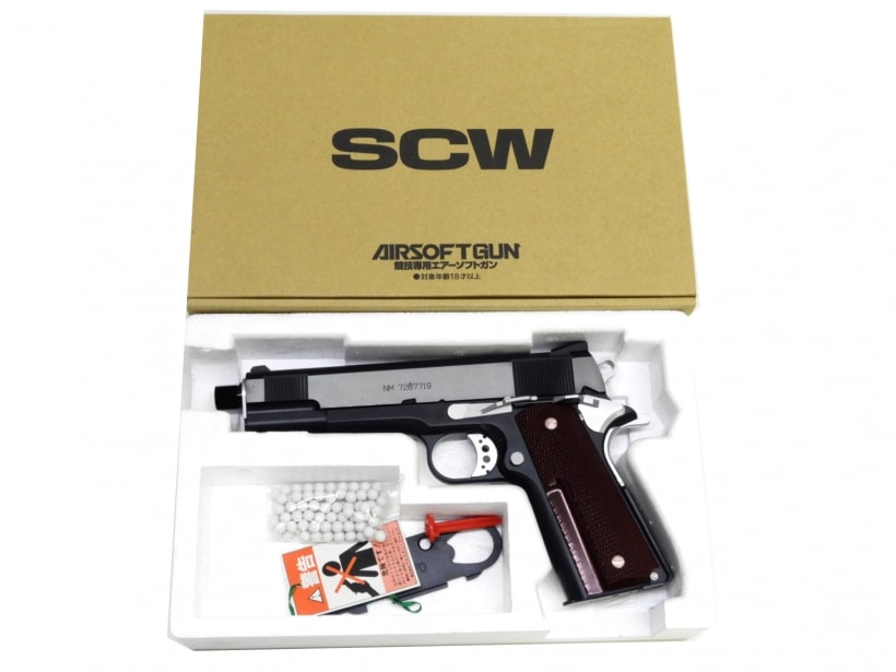 [WA] コルト スネークマッチ1911 DX サイレンサー欠品 (中古)