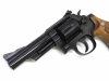 [タナカ] S&W M19 4インチ スチールフィニッシュ 木製グリップカスタム (中古)