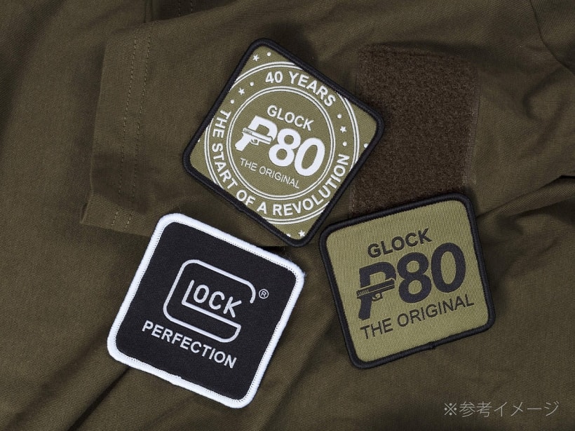 [GLOCK] P80 Anniversary Wovenパッチ 3種類セット (新品)