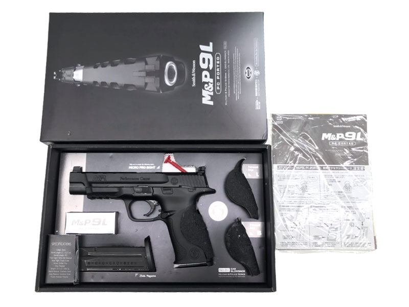 東京マルイ] S&W M&P 9L PCポーテッド ガスブローバック フルカスタム (中古)｜エアガン.jp