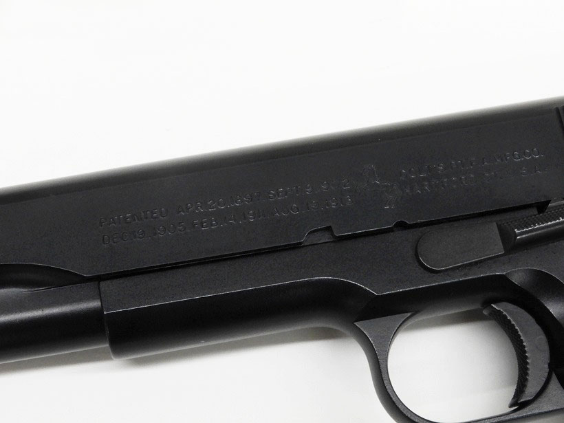 WA] U.S.M1911A1 トランジションモデル メタルブルーカスタム (中古