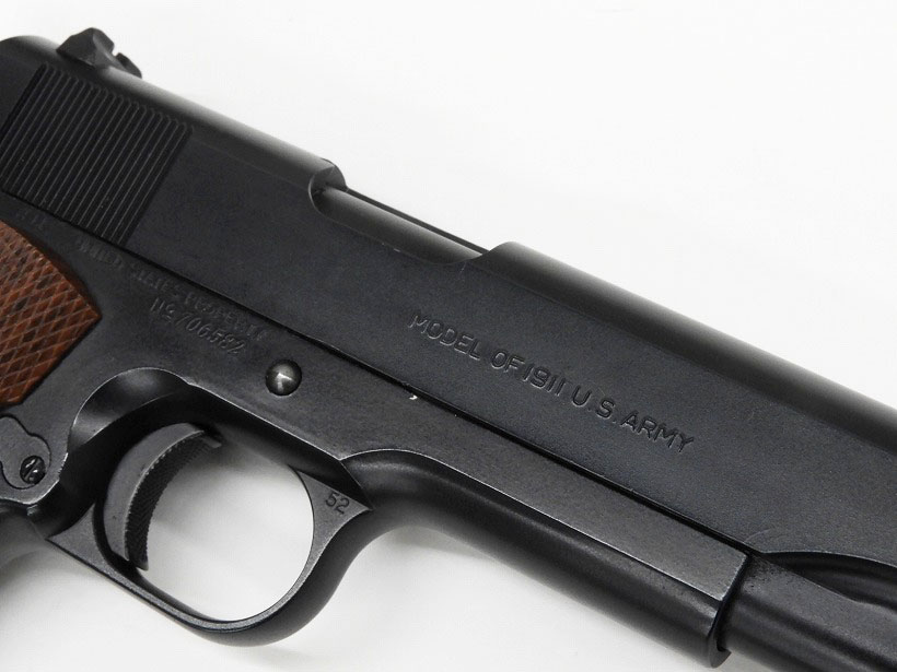 WA] U.S.M1911A1 トランジションモデル メタルブルーカスタム (中古