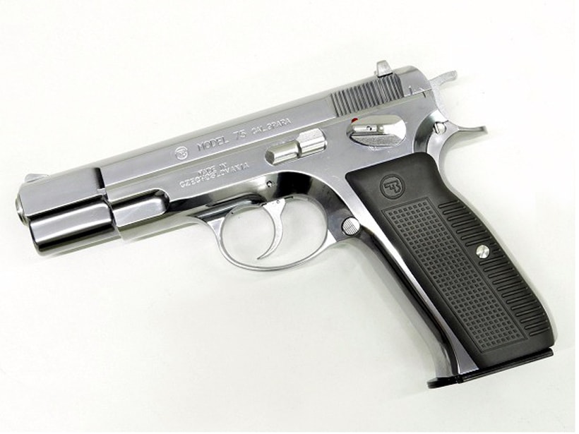 マルシン] Cz75 カート排莢タイプ ガスブローバック シルバーABS (中古