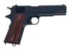 [WA] SCWコルト・ガバメント M1911 ロイヤルブルー ダイヤチェッカー木製グリップカスタム (中古)