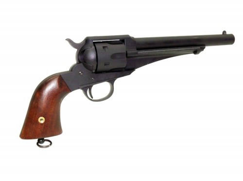 売筋未発火 CAW レミントン M1875 7.1/2in 1st 木製グリップ HW樹脂製モデルガン モデルガン