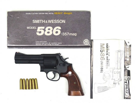 [マルシン] S&W M586 .357マグナム 4インチ HW (中古)