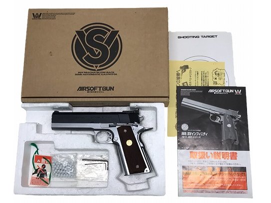 [WA] SV インフィニティ 1911 IED 5インチ HW フレーム2トーン塗装 ガスブローバック (中古)