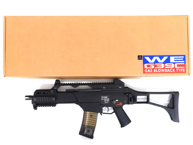 [WE] G36C GBB オープンボルト ガスブローバック スチールパーツカスタム (中古)