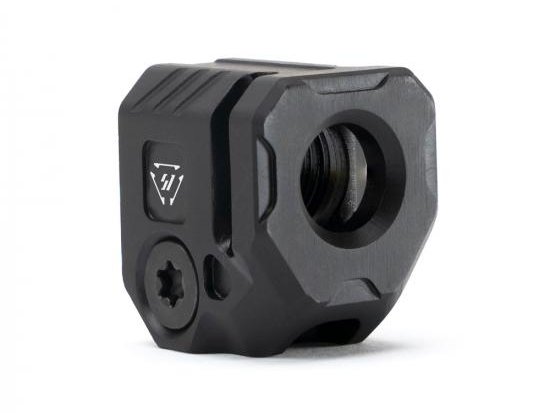 [STRIKE INDUSTRIES] Strike Micro Threaded Comp - QUAD for Airsoft  /14mm CCW コンペンセイター (未使用)