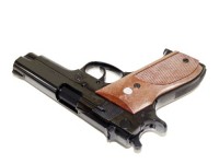 [マルシン] S&W M39 ABS2層ブラックメッキ (未発火)