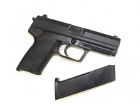 [SIIS] H&K USP 固定スライドガスガン ソフトターゲット付 (中古)