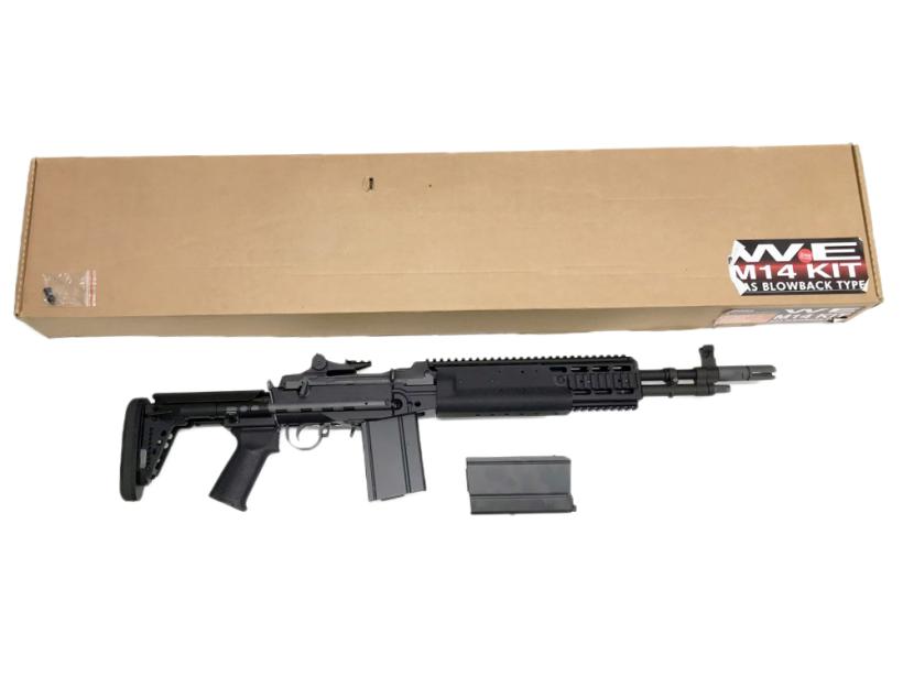 [WE] M14 EBR GBB リアル刻印 ショートバレルver. 空撃ちカスタム (中古)