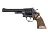 [マルシン] S&W M29 6.5インチ ブラックHW ハーフチェッカー木製グリップ付 ガスガン (中古)