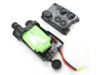 [UFC] 8.4V 1500mAh PEQ16タイプ バッテリーセット BK (新品)