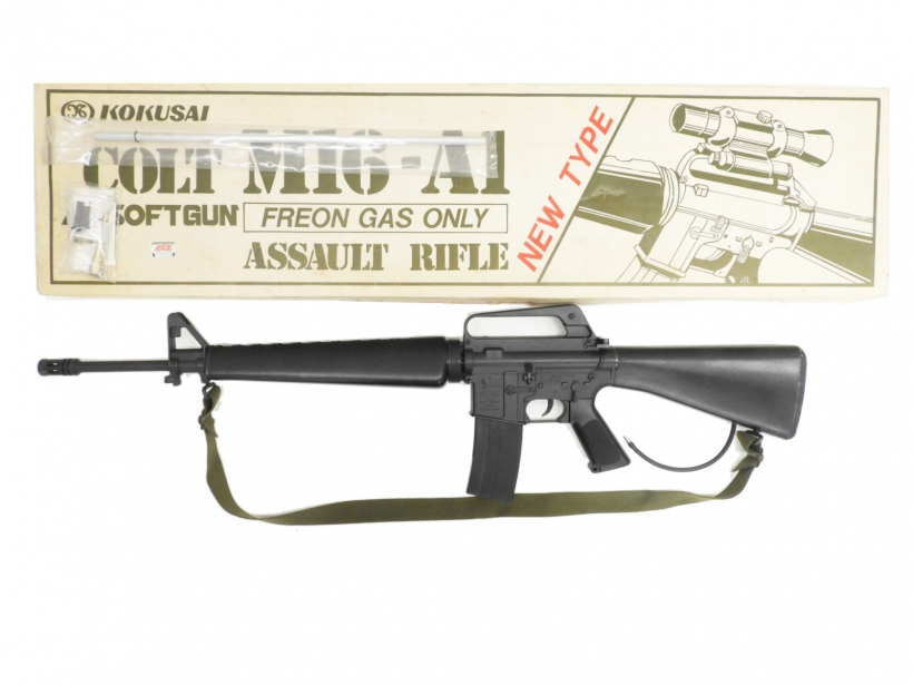 コクサイ] M16A1カービン ガスブローバック マガジン後期型 (訳あり 