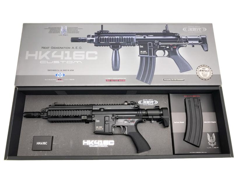 [東京マルイ] HK416C CUSTOM 次世代電動ガン フォアグリップのみ欠品 (中古)