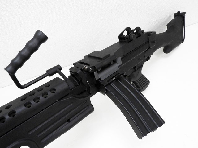 A&K　M249 フィードトレイ 金属製 MINIMI