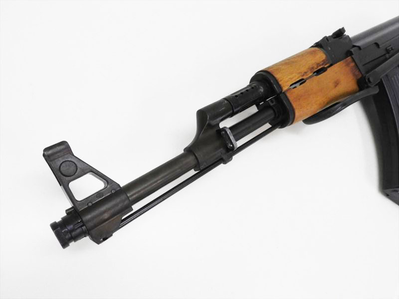 新作本物保証ハドソン 金属製モデルガン AK-47 AK47 アサルトライフル 木製ストック 箱付 HUDSON SMG刻印 現状品【60 モデルガン