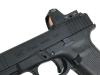 [BATON airsoft] BG-17 Co2 GBB/ガスブローバック Trijicon RMRタイプドットサイト付き マガジンバンパーカスタム (中古)