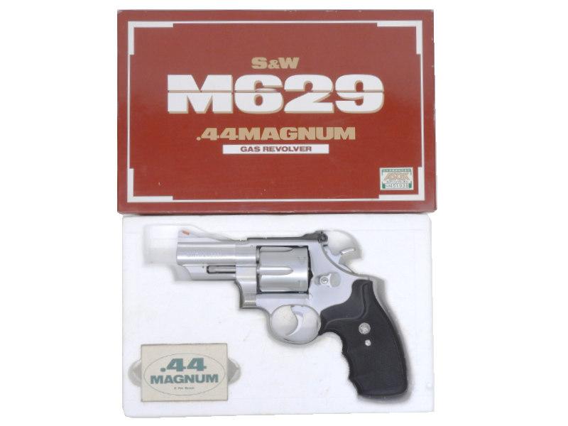 [コクサイ] S&W M629 3インチ No.123 シルバーABS ガスリボルバー 発射不可 (ジャンク)