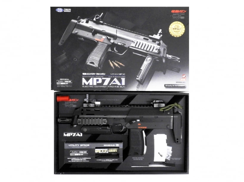 [東京マルイ] MP7A1 電動コンパクトSMG 本体セット ショップ調整品 ミニTコネクターカスタム (中古)