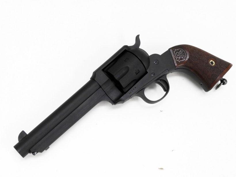 最安値通販未発火 CAW レミントン M1890 7.1/2in HW クラフトアップルワークス MULE 樹脂製モデルガン 古式銃 モデルガン