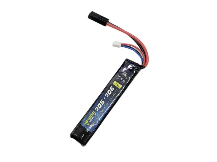 [SFA] LiPoバッテリー 7.4V 1000mAh 30C-50C スティックタイプ ミニコネクタ SA-B024M (新品)