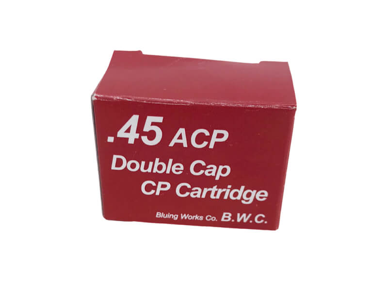 [BWC] ダブルキャップ 45ACP カートリッジ (未使用)