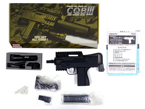 [マルゼン] ニューイングラム M11 CQB III 完全限定モデル (中古)