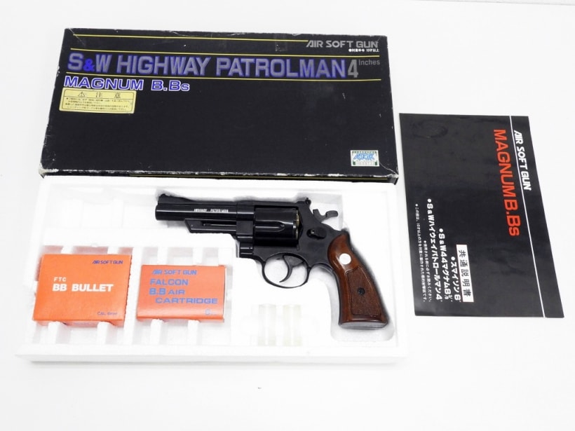 [ファルコントーイ] S&W ハイウェイパトロールマン 4インチ (中古)