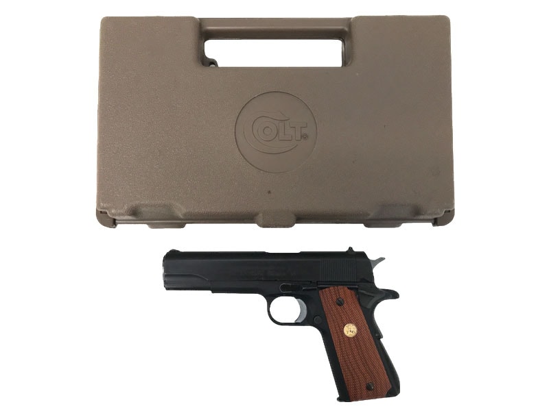 [MGC] コルト M1911 マークIV シリーズ70 HW GM5 発火モデルガン ハードケース付属 (中古)