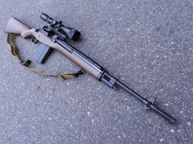 東京マルイ] U.S.ライフル M14 ウッドタイプストックver. BB弾発射不可 