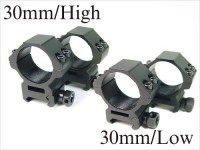 [LayLax] 30mm マウントリング High 2個セット (中古)