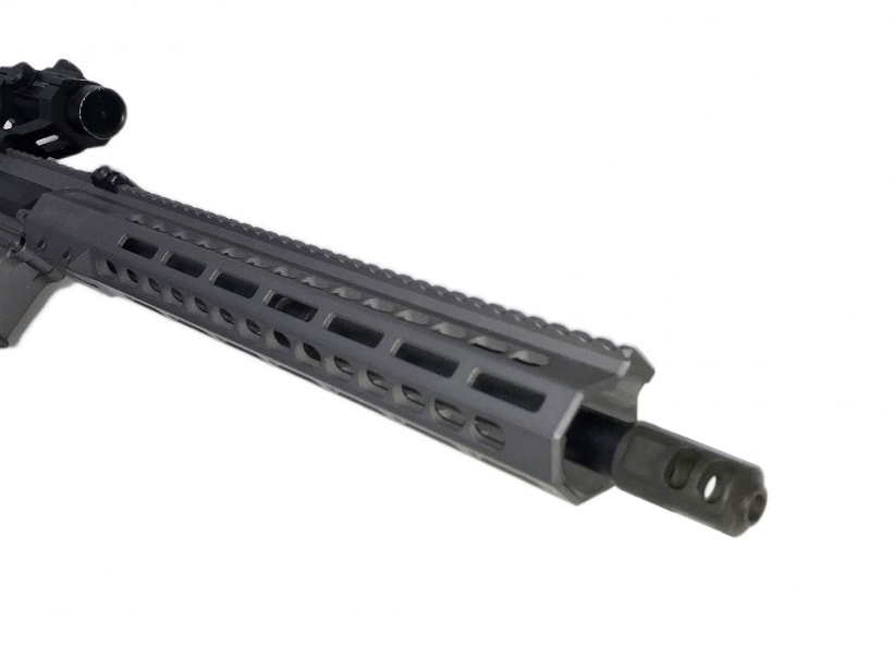 KRYTAC] BARRETT REC7 DI CARBINE CRB M-LOK TGN 電子トリガー 電動ガン 内部カスタム ダットサイト付  (中古)｜エアガン.jp