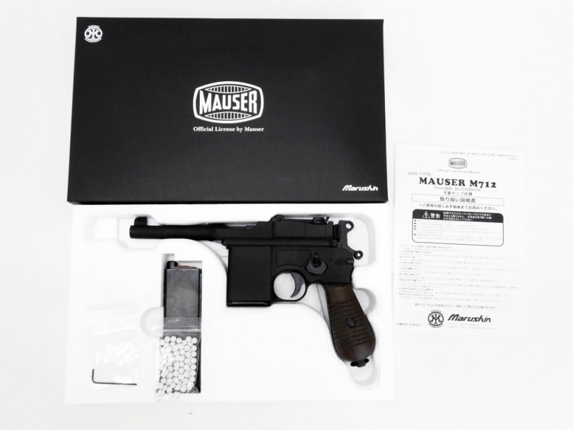 爆買い高品質マルシン モーゼル MAUSER M712 ガスブローバック 8mm BB ガスガン