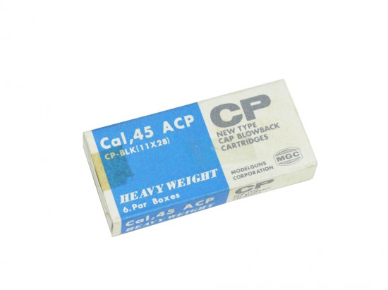 MGC] .45ACP スモールサイズ CP-HWカートリッジ (中古)｜エアガン.jp