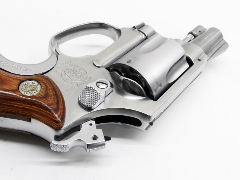 タナカ] S&W M60.38spl チーフズスペシャル 2インチ シルバー 木製