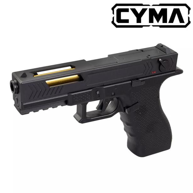 [CYMA] Glock S-Style MOSFET 電動ハンドガン BK CM131S (新品予約受付中!)