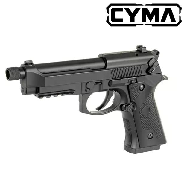 [CYMA] M9A1 MOSFET 電動ハンドガン BK CM132S (新品予約受付中!)