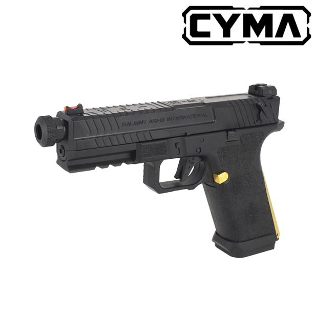 [CYMA] Glock18C SAI BLU MOSFET 電動ハンドガン BK CM135S (新品予約受付中!)