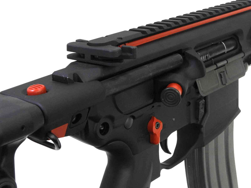 SIG AIR] ProForce MCX VIRTUS SBR 電動ガン インナーカラーRED TITAN電子トリガー搭載 フルカスタム  バッテリー付き (中古)｜エアガン.jp